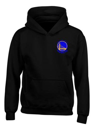 Buzo Capota Golden State Warriors Hoodies Saco Serie Black