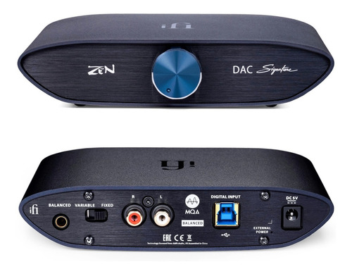 Ifi Zen Dac Signature Usb Hi-res Mqa 384khz Con Ifi Ipowerx