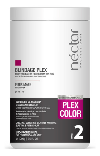 Néctar Professional Blindage Plex Color Máscara 1kg