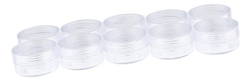 Recipientes De Crema Transparentes 2 Piezas