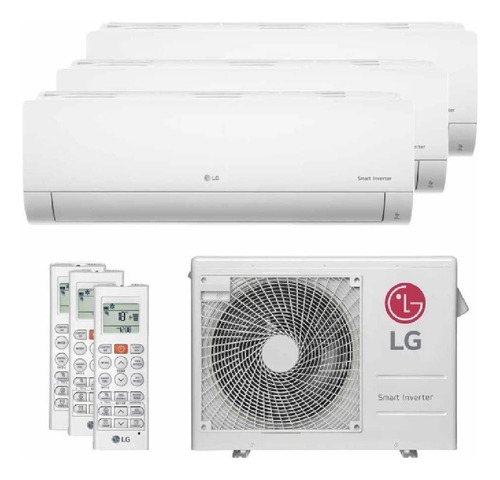 Ar Condicionado Multi Split Tri Split LG 21000 Btu Qf 220v