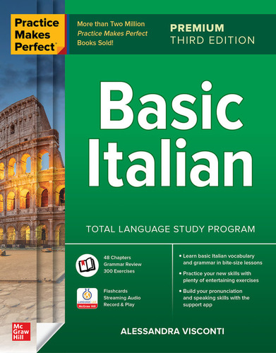 Libro Practice Makes Perfect: Basic Italian, Premium Thir...