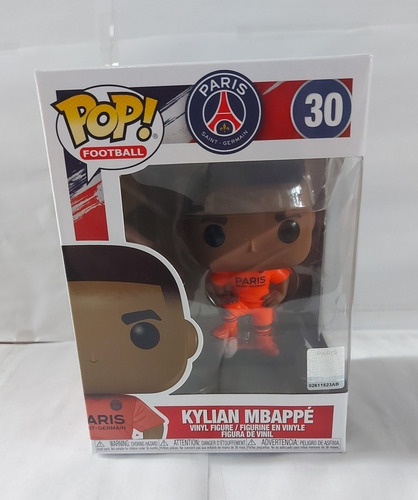 Funko Pop Kylian Mbappe 30 París Saint Germain Futbol