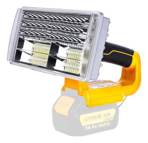 Luz Trabajo Led 40 W 4200 Lumene Recargable Para Dewalt Foco