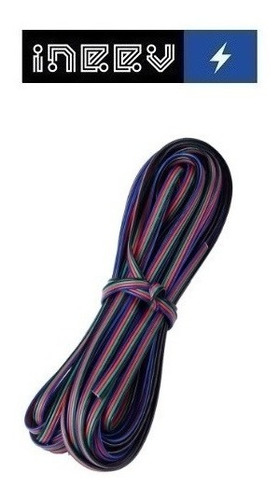 Cable 4 Hilos 22awg Ideal Para Cintas Tiras Led Rgb 2 Metros