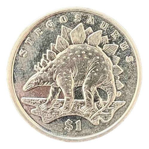 Sierra Leona - 1 Dolar -  Año 2006 - Stegosaurus - Km #308