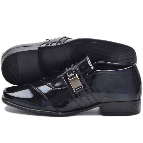 sapato infantil preto masculino