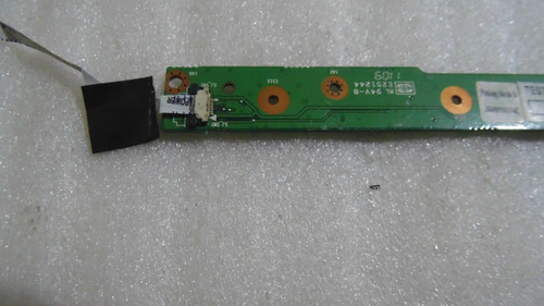 Botão Placa Power Para Notebook Itautec A7520 6-71-e51qs-d02 (Usado)
