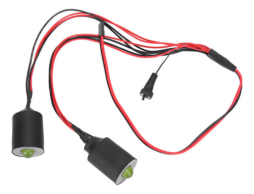 Luz Led Universal 1/10 Rc Con Control Remoto Para Coche