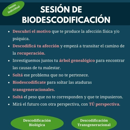 Sesión De Biodescodificación
