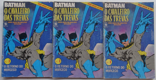 Batman O Cavaleiro Das Trevas Nº 1 Editora Abril  Mar 1987
