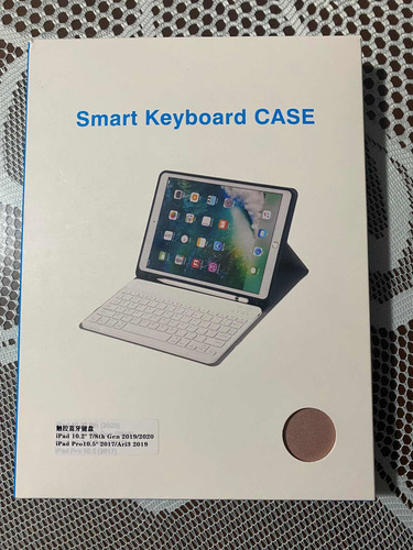 Case Con Teclado Trackpad iPad 10.2 - 7ma O 8va Generación