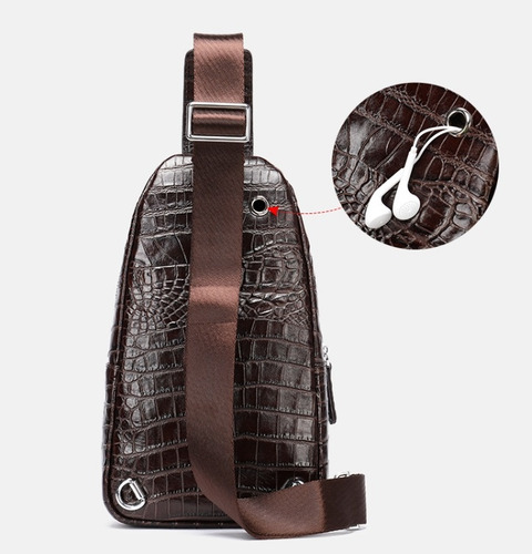 Bolso De Pecho/bolso De Primera Capa Con Patrón De