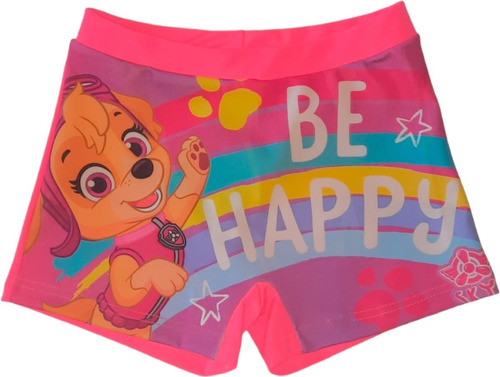 Traje De Baño Short Malla Zunga Paw Patrol Skye Niñas Pileta