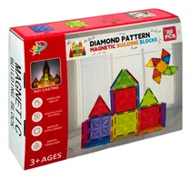 Comprar Magnéticos Bloques Para Armar Formas Imantados Didácticos Cantidad De Piezas 20 Versión Del Personaje Sin Personaje