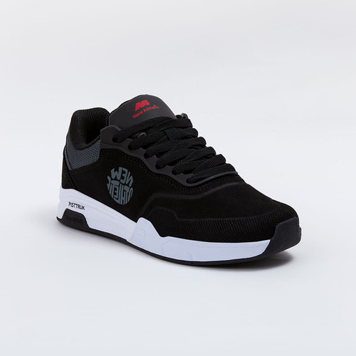 Zapatillas New Athletic Skateboarding Pisttruk03 Negro Con B