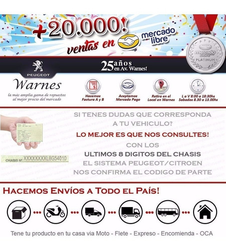 Imagen 5 de 10 de Juego Cachas Espejo Cromadas Originales Citroen C4 Linea Nva
