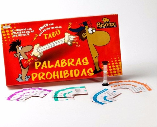 Palabras Prohibidas Juego De Mesa Tabu Para Adultos Bisonte