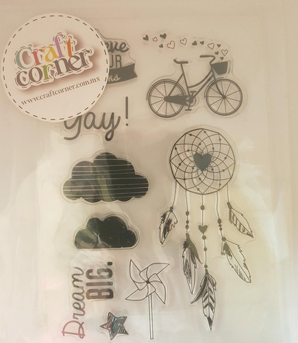 Clear Stamp Dream / Sello Transparente Sueños Scrapbook