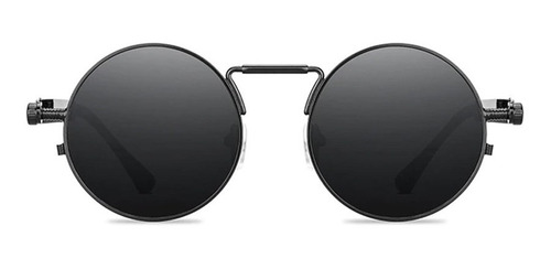 Óculos De Sol Modelo Redondo Chicago Rosa Alok + Case Guarda Armação Preto