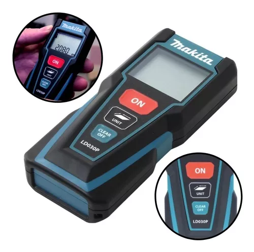 MEDIDOR LASER DE DISTANCIA 0.2 - 30 M MAKITA LD030P