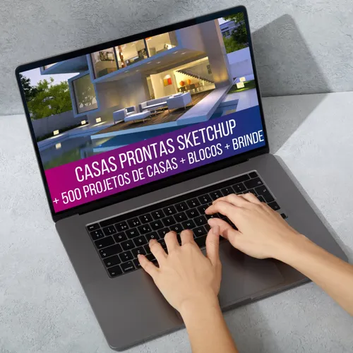 comprar Casas Prontas Sketchup + Blocos E Brinde