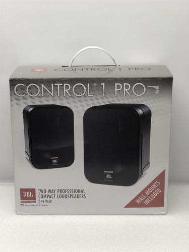 Jbl Control 1 Pro Two-way Professional Compact Loudspeak Ccg