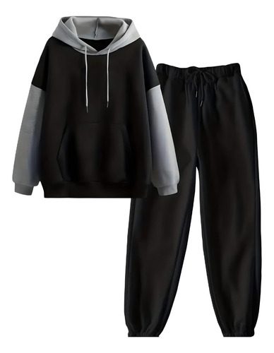 Conjunto Deportivo Mujer Sudadera Y Pants Cómodo Ropa Mujer