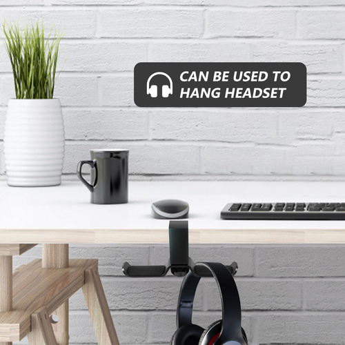 Soporte Para Auriculares Para Colgar Debajo Del Escritorio,