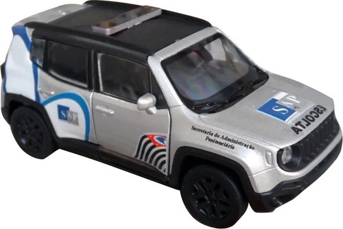 Miniatura Jeep Renegade Transporte De Presos Sap Escolta 