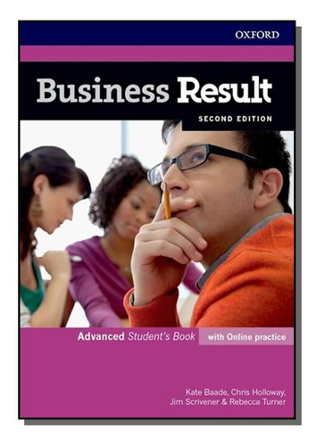 Business Result Advanced Sb With Online Practice - 2nd Ed, De Baade, Kate. Editora Oxford, Capa Mole Em Inglês, 2021