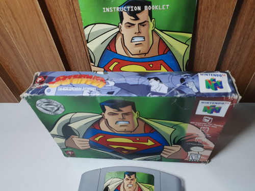 Superman The New Superman Aventuras Nintendo 64. (Usado)