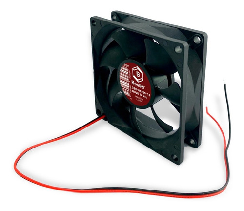 Imagen 2 de 9 de Pack X 10 Turbina Cooler Bosser 12v 3 Pulgadas 80x25 Mm Buje