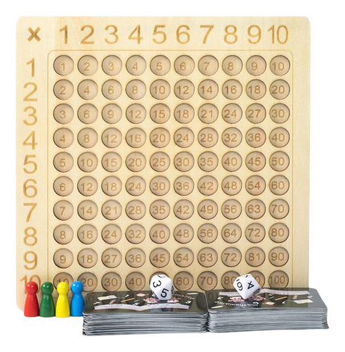 99 Tabla De Multiplicar Juguete De Matemáticas Juego De