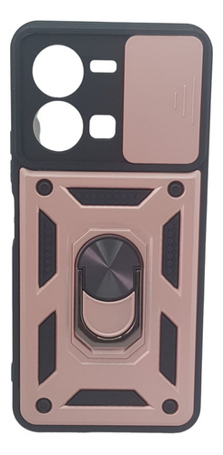 Forro Protector Funda Antishock Para Vivo Y35 Rosado