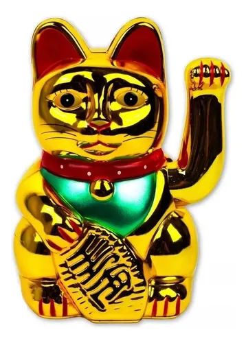 Gato De La Suerte Fortuna 9 Cm Maneki Neko Once Kaosimport