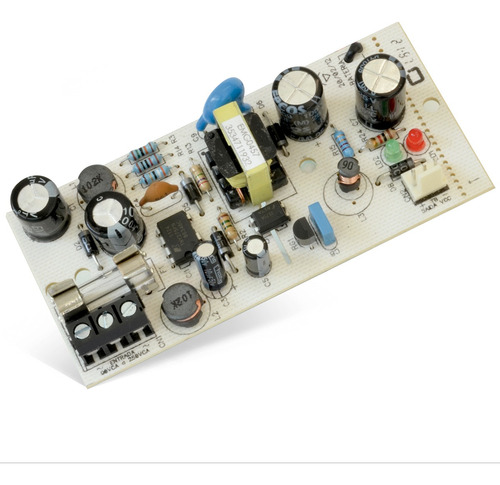 Fonte Compatec Fcc05 12v Para Central Alarme Ap8 Ap4 500ma