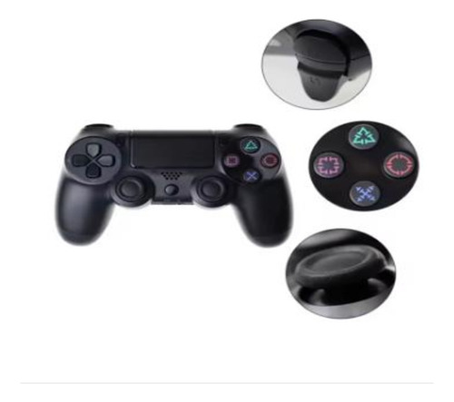 Controle Doubleshock 4 Sem Fio Compatível Com Ps4 Genérico Preto