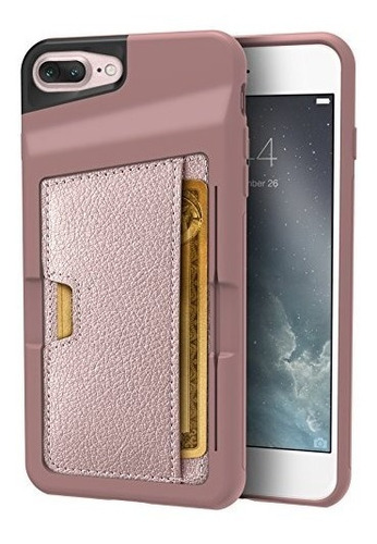 Seda Para iPhone 7 Plus / 8 Plus Funda De Cartera - Q Card C