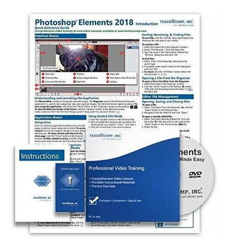 Aprender Photoshop Elements 2018 Deluxe Formación Cpe Tutori