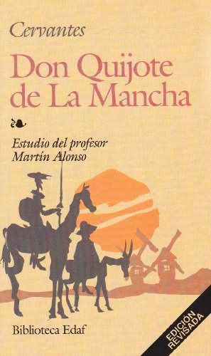 Don Quijote De La Mancha - Ed Edaf - Cervantes Saavedra, Mig