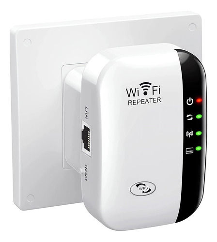 Repetidor Extensor Wifi Amplificador De Señal 300mbps 2.4ghz