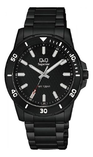 Reloj Para Hombre Q&q Superior S372j402y Negro