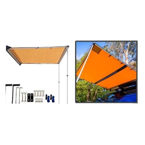 Toldo Lateral Rustico Camioneta Camping Tipo Arb 2x2m Luz Le