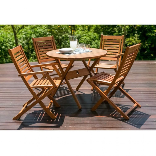 Conjunto Para Jardim Mesa 2 Cadeiras Ipanema E 2 Je