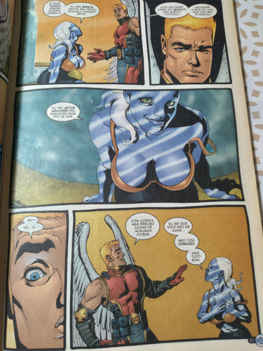Os Fabulosos X-men N° 27 - Panini Comics 2004 - Em Português - Capa Comum - Lombada Com Grampos (Usado)