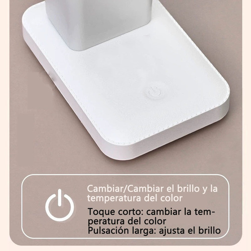 Lampara De Escritorio Usb Recargable Giratoria 180°