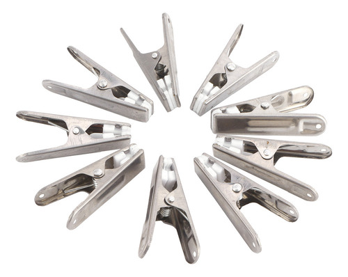 20 Piezas De Clips Para Ropa, Ropa De Acero Inoxidable