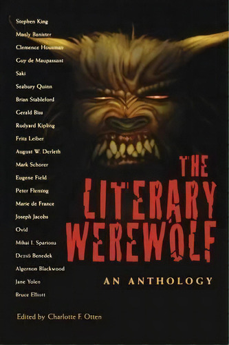 The Literary Werewolf, De Charlotte F. Otten. Editorial Syracuse University Press, Tapa Blanda En Inglés