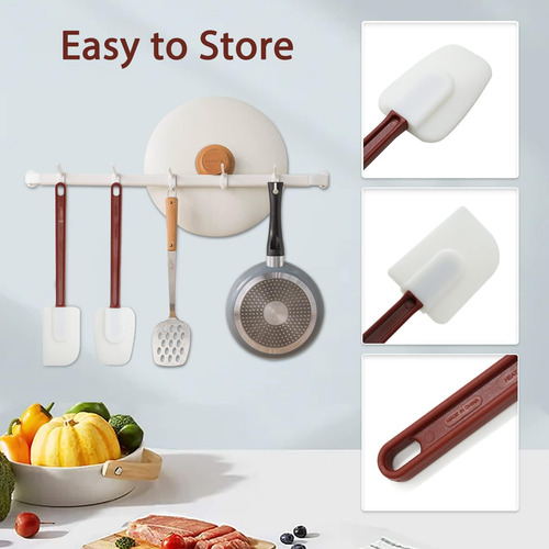 Spatulas De Silicona Mytasuy Resistente Al Calor, Set De Esp